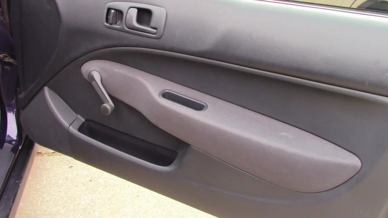 Honda Civic inner door panel removal