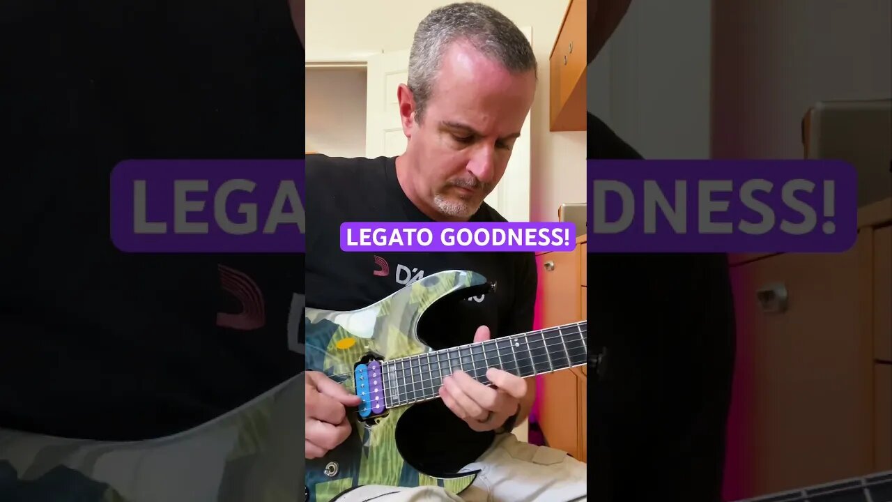 Easy to learn LEGATO LICK!! 🎸🎸🎸