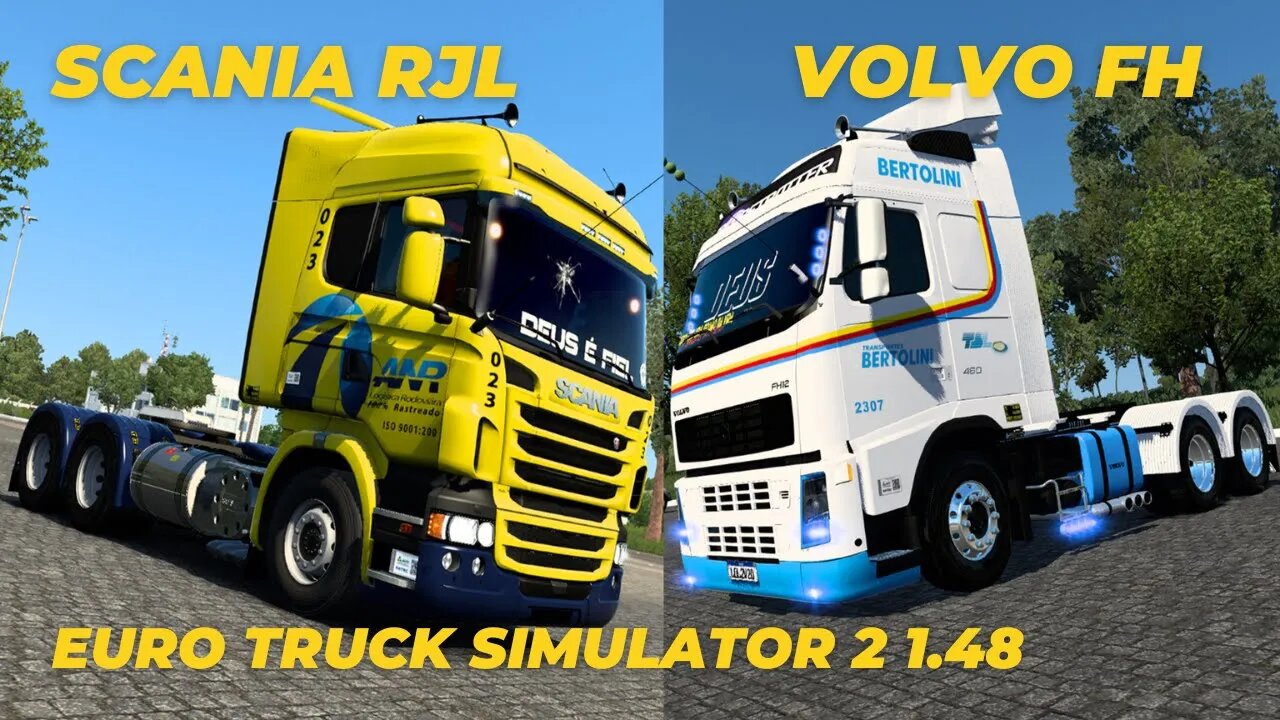 ETS2 SCANIA RJL + VOLVO FH Grátis para Euro Truck Simulator 2 1.48