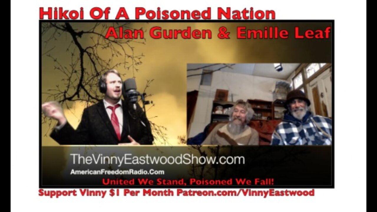 Hikoi of A Poisoned Nation, Alan Gurden with Emille Leaf - 29 May 2018