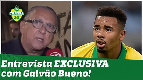 Exclusivo! INDIRETA a Neymar? OLHA o que Galvão Bueno falou de Gabriel Jesus!