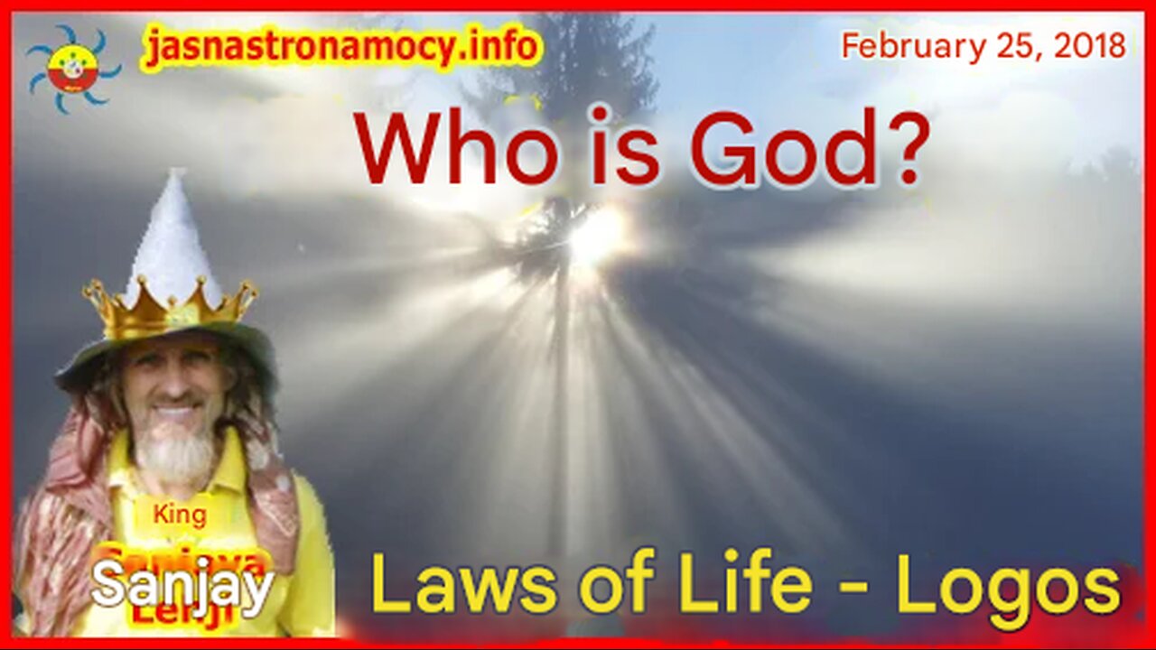 Who is God Law of Life Logos