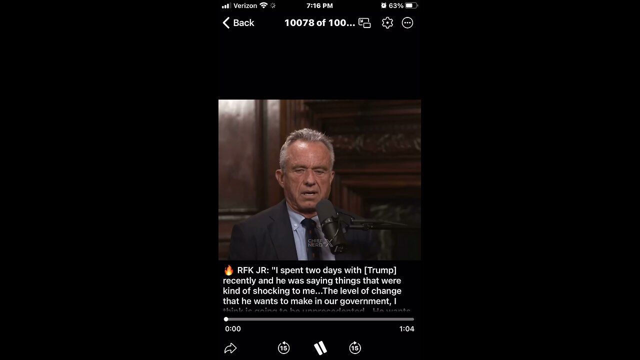 🔥 RFK JR: "I spent two days with [Trump] recently and he was saying things that were kind of shoc