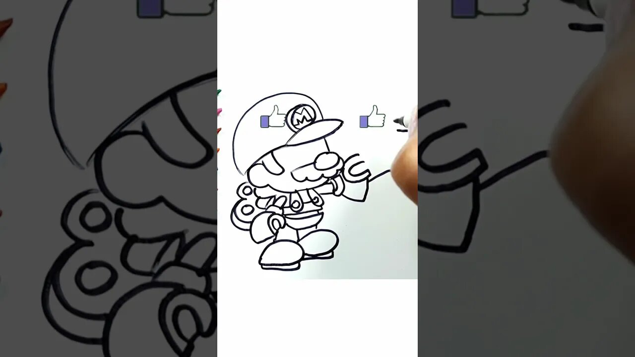 How to Draw and Paint Super Mario in a Cute Way: Complete Tutorial!