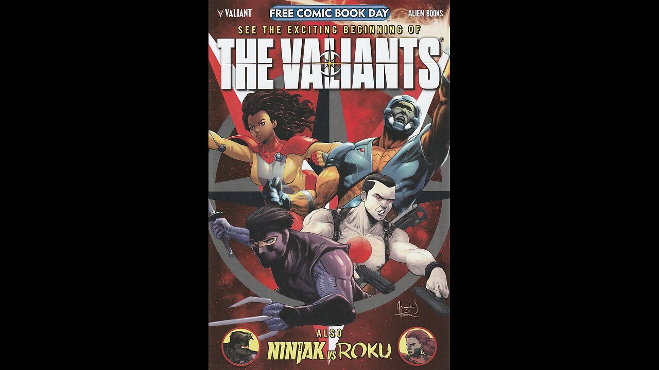 FCBD 2024 The Valiants -- One-Shot (2024, Valiant/Alien Books) Review