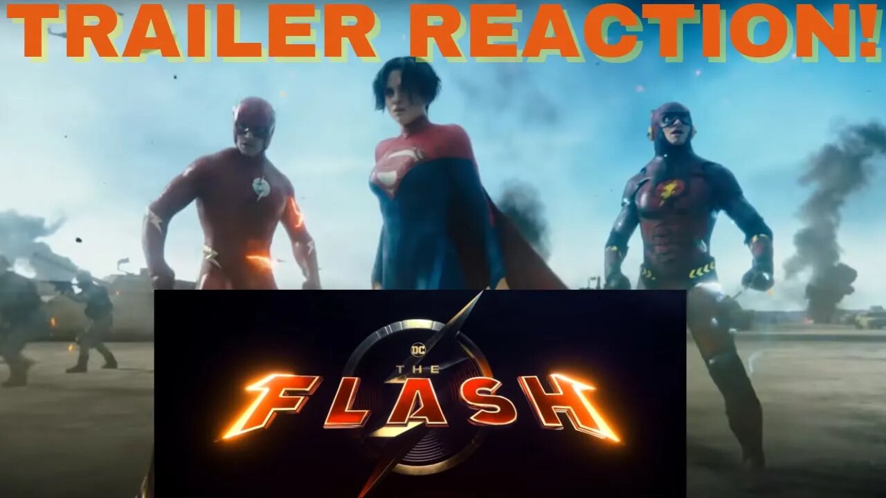 Reacting to The Flash Trailer 2! I think I'm Looking Forward to This!