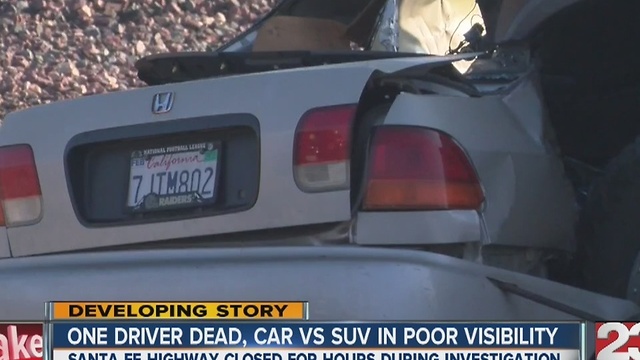 One dead in Shafter crash