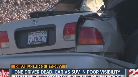 One dead in Shafter crash