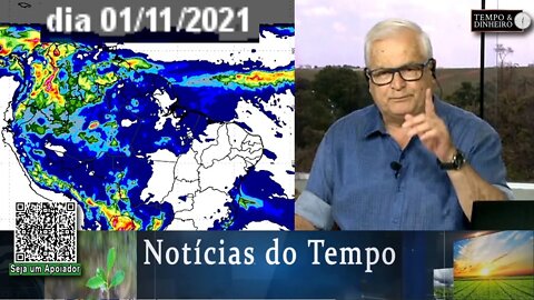 Chuva vai cair forte sobre S. Paulo nos próximos dias; tempo abre no Sul e Sudeste