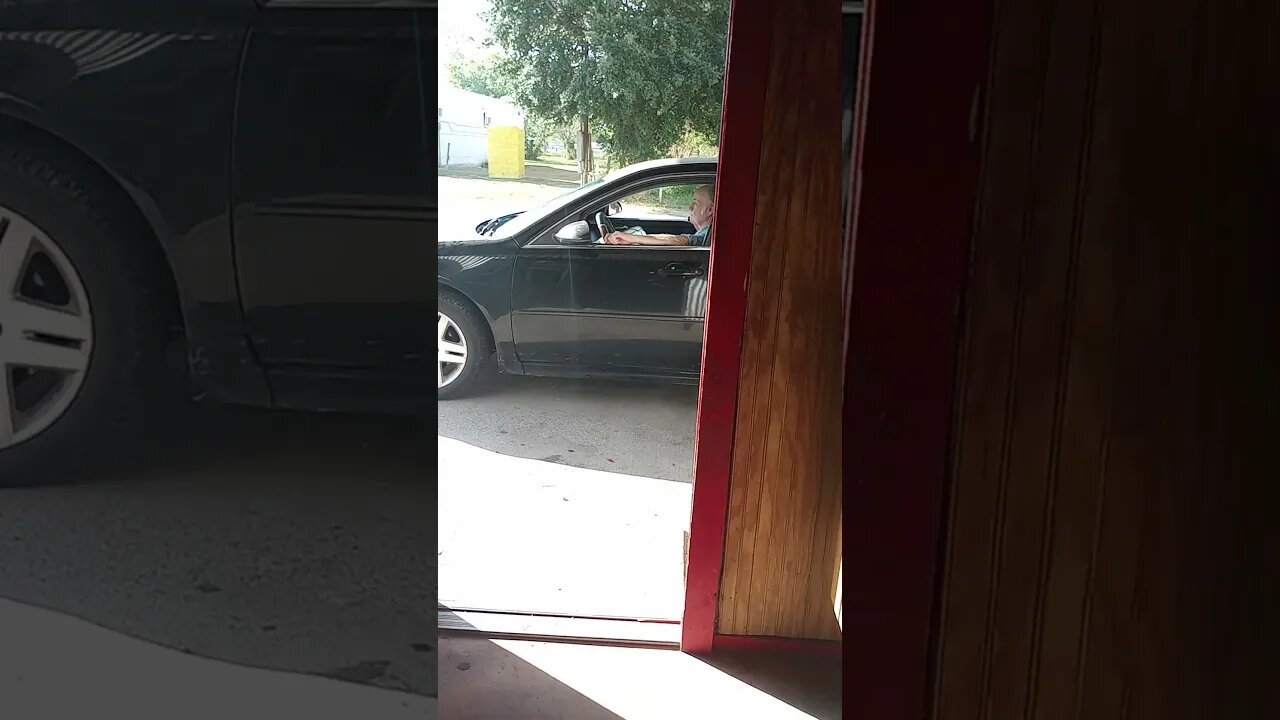 I think he was freezing my phone. #gangstalking 08/09/2023