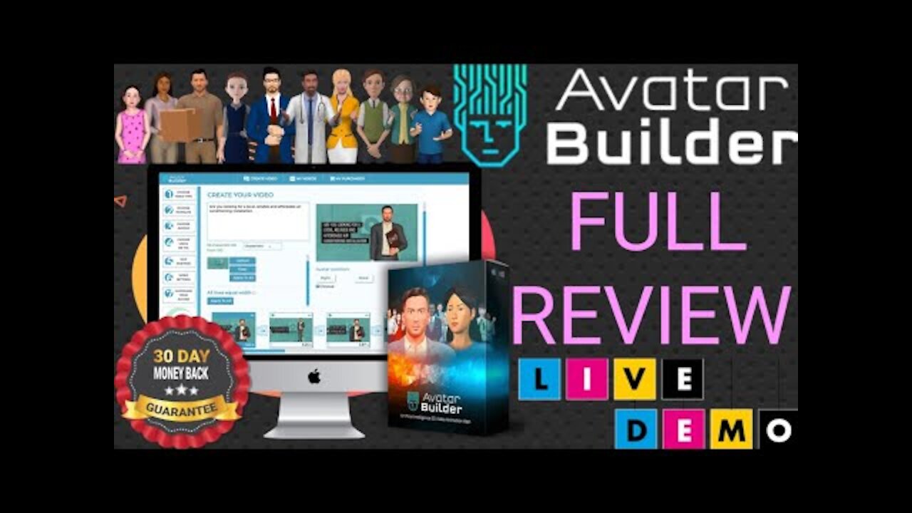 AVATARBUILDER COMMERCIAL (UNLIMITED)_ SALES & COMMISSIONS GENERATOR SOFTWARE_ LI