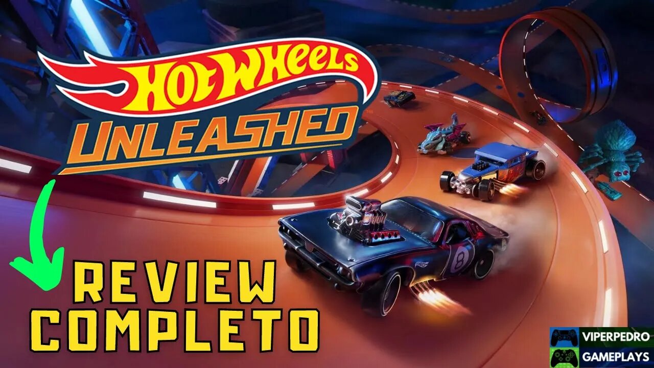 QUE JOGO DIVERTIDO! HOT WHEELS UNLEASHED - REVIEW COMPLETO | PC Steam Max Graphics