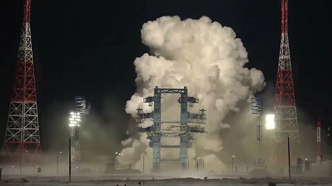 Russia up up and away they go.