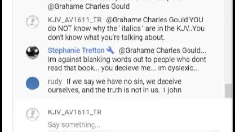 @GrahameChristianGould and the #Italics in the #KJV