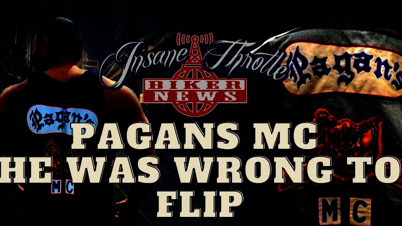 Pagans MC member was in the wrong turning on fellow member