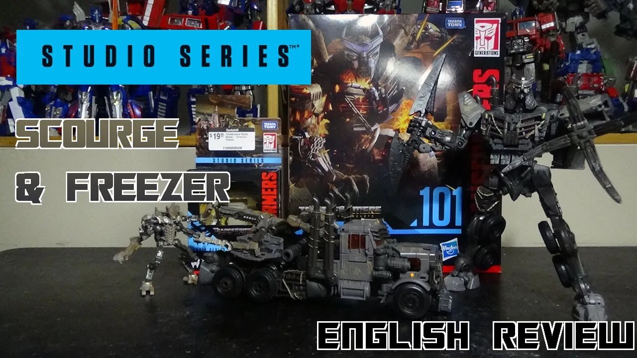 Video Review for Studio Series - Scourge & Freezer