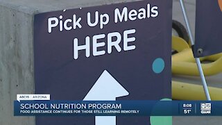 Food assistance continues for those in remote learning