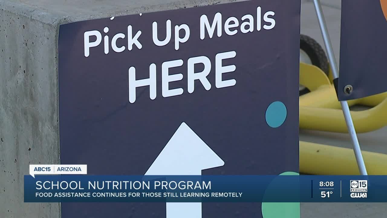 Food assistance continues for those in remote learning