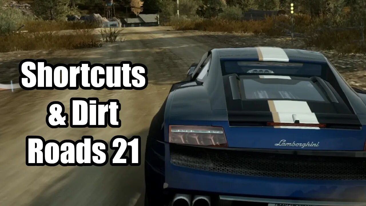 NEED FOR SPEED THE RUN Shortcuts & Dirt Roads 21