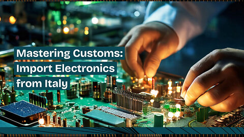 Unlocking the Secrets: A Guide to Importing Electronics from Italy