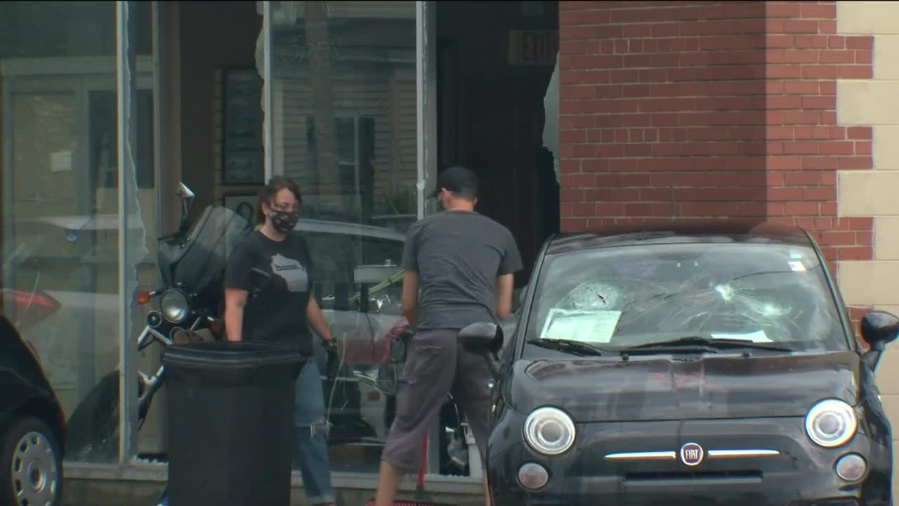 Local business owners find livelihoods smashed following second night of Kenosha unrest