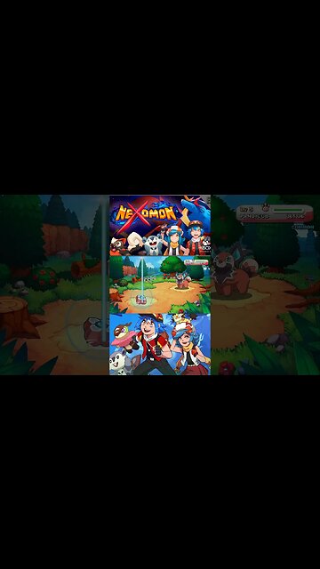 JOGO PARECIDO COM POKEMON #8 - NEXOMON GAMEPLAY