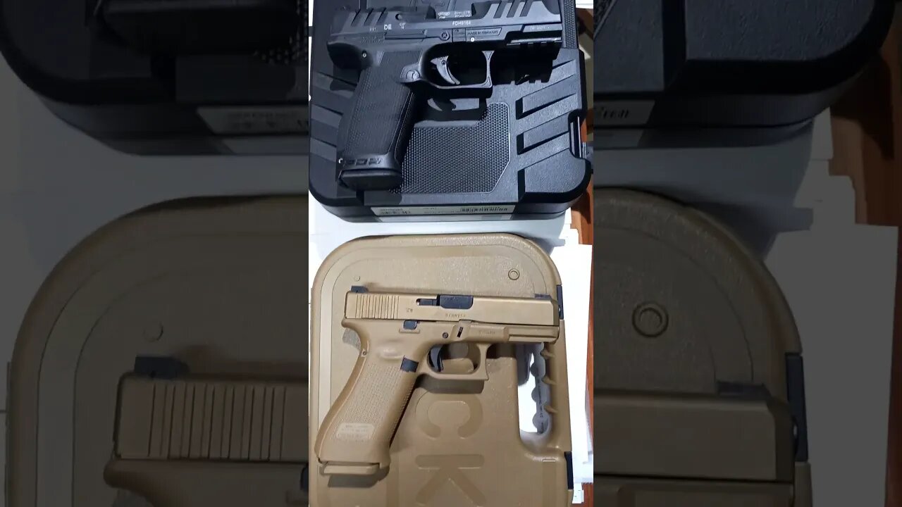 A Moda das "Crossovers" - Glock 19x e Walther PDP Fullsize 4 polegadas