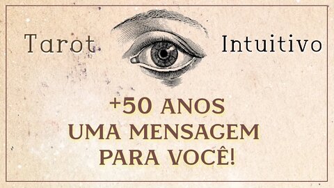 👩‍🦳💌 QUE MENSAGEM VOCÊ PRECISA RECEBER AGORA? PARA QUEM TEM ACIMA DE 50 ANOS