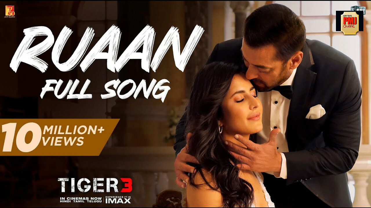 Ruaan Full Song | Tiger 3 | Salman Khan, Katrina Kaif | Pritam | Arijit Singh | Irshad Kamil