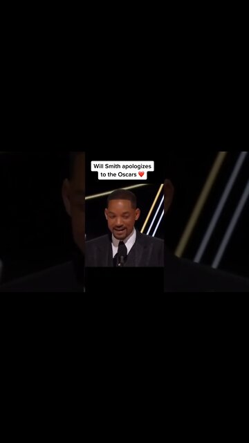 Will Smith cried at the Oscars #shorts #willsmith