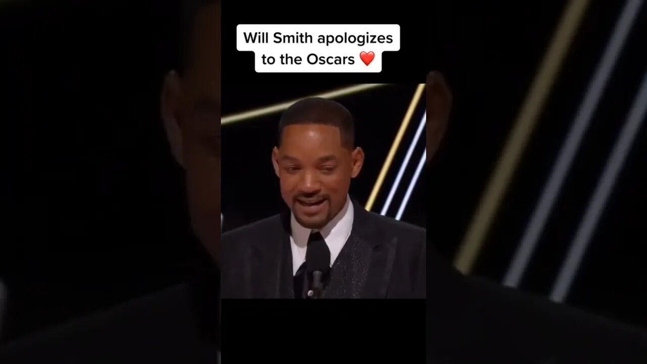 Will Smith cried at the Oscars #shorts #willsmith