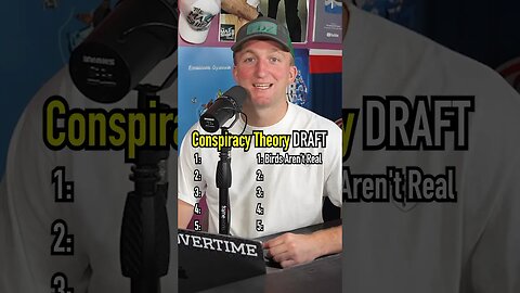 DRAFTS ARE BACK! The Conspiracy Theory Draft! #shorts #drafts #conspiracy #theory #aliens