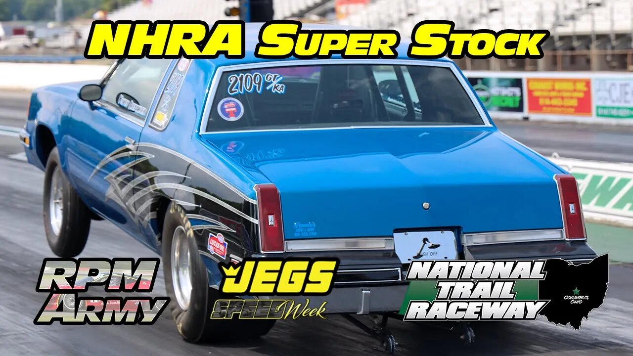 NHRA Super Stock Drag Racing JEGS SPEEDWeek National Trail Raceway