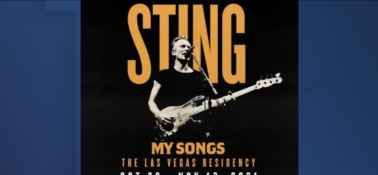 Sting's Las Vegas residency put on hold