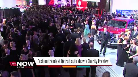 Fashion trends at Detroit auto show's Charity Preview