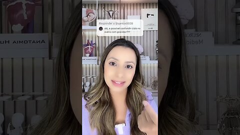 É possível confundir cisto no ovário com gravidez?