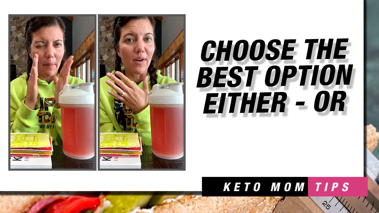 Choose The Best Option : EITHER - OR