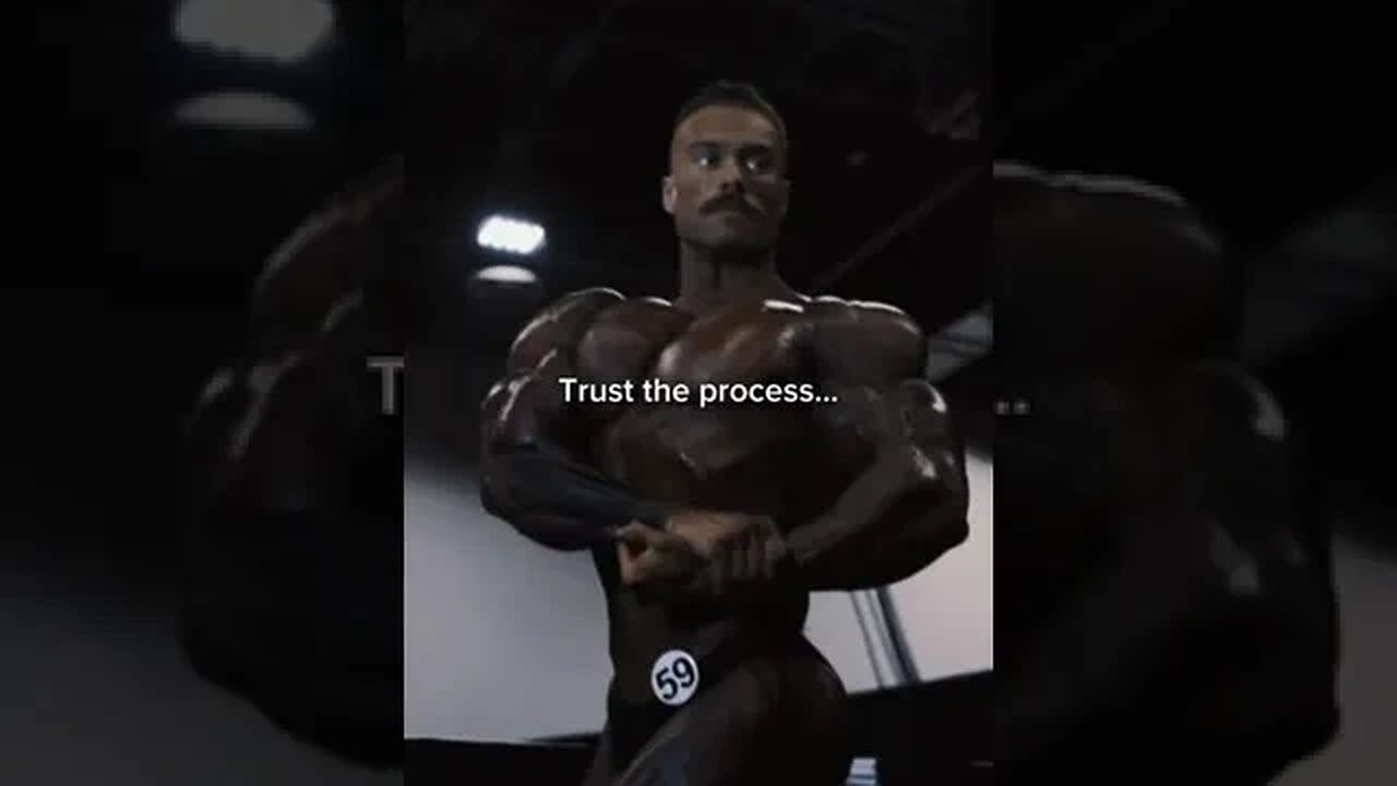 TRUST THE PROCESS. #ZYZZ #BODYBUILDING #AESTHETICS