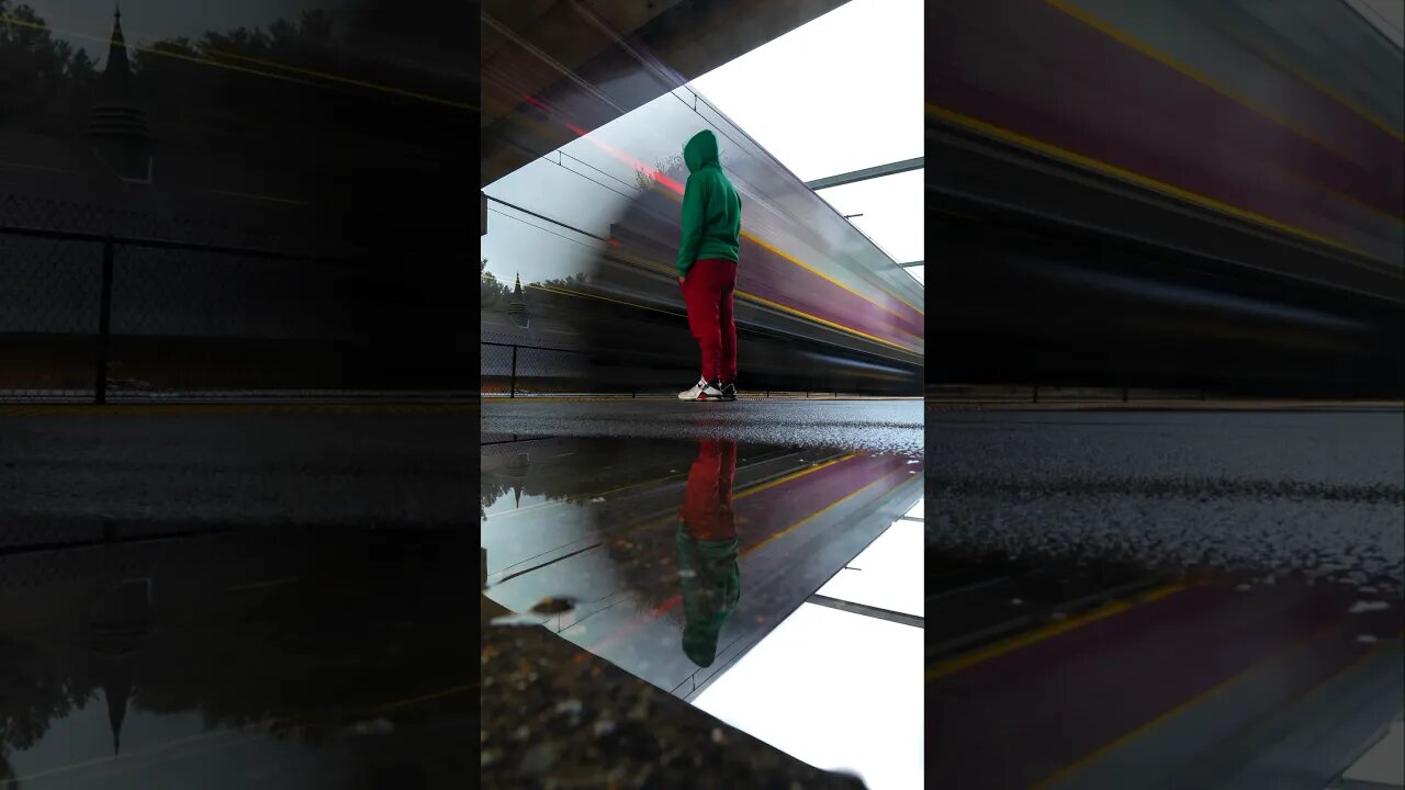 Long exposures in the rain☔️ #cinematic #colorgrading