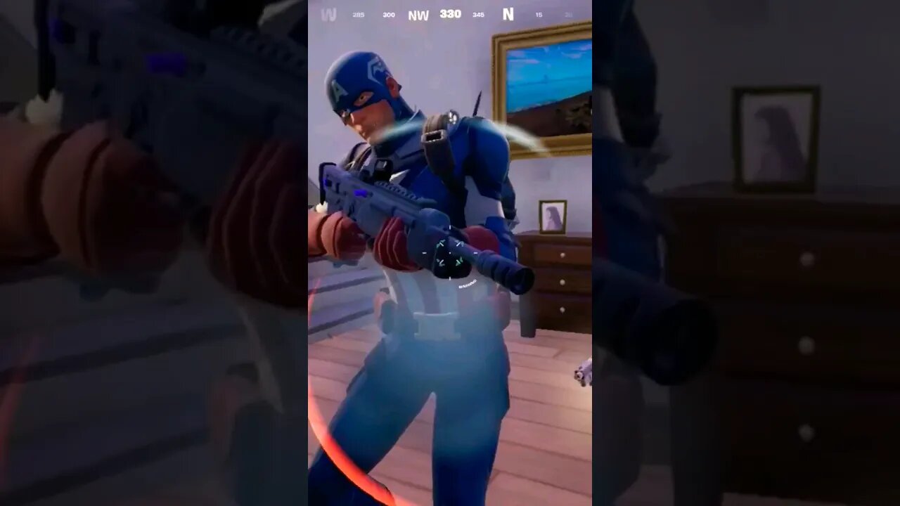 Captain America trying to be sneaky! 😂 #shorts #fortnite #viral #gaming #trending