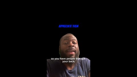 Appreciate Them #dayodman #motivation #eeyayyahh #motivationalspeaker #positivity