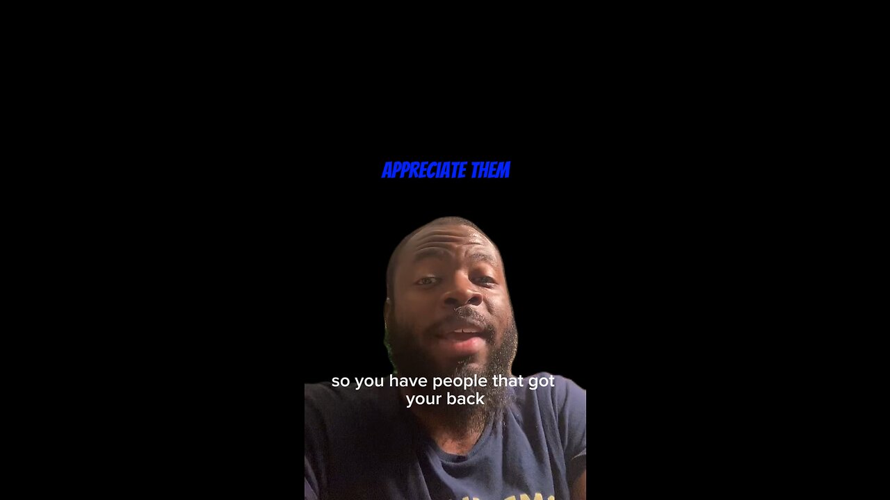 Appreciate Them #dayodman #motivation #eeyayyahh #motivationalspeaker #positivity