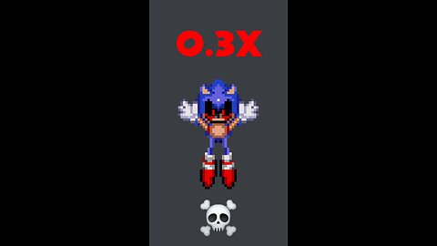 Never play the sound 0.3x with Sonic