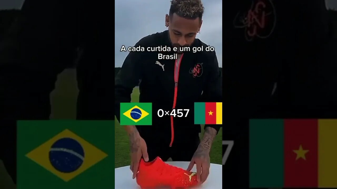 vai deixar o brasil perder um jogo?#shorts #brasil #brasilxcamaroes #escalacao