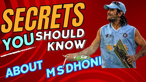 some interesting facts about MS Dhoni, also known as Captain Cool