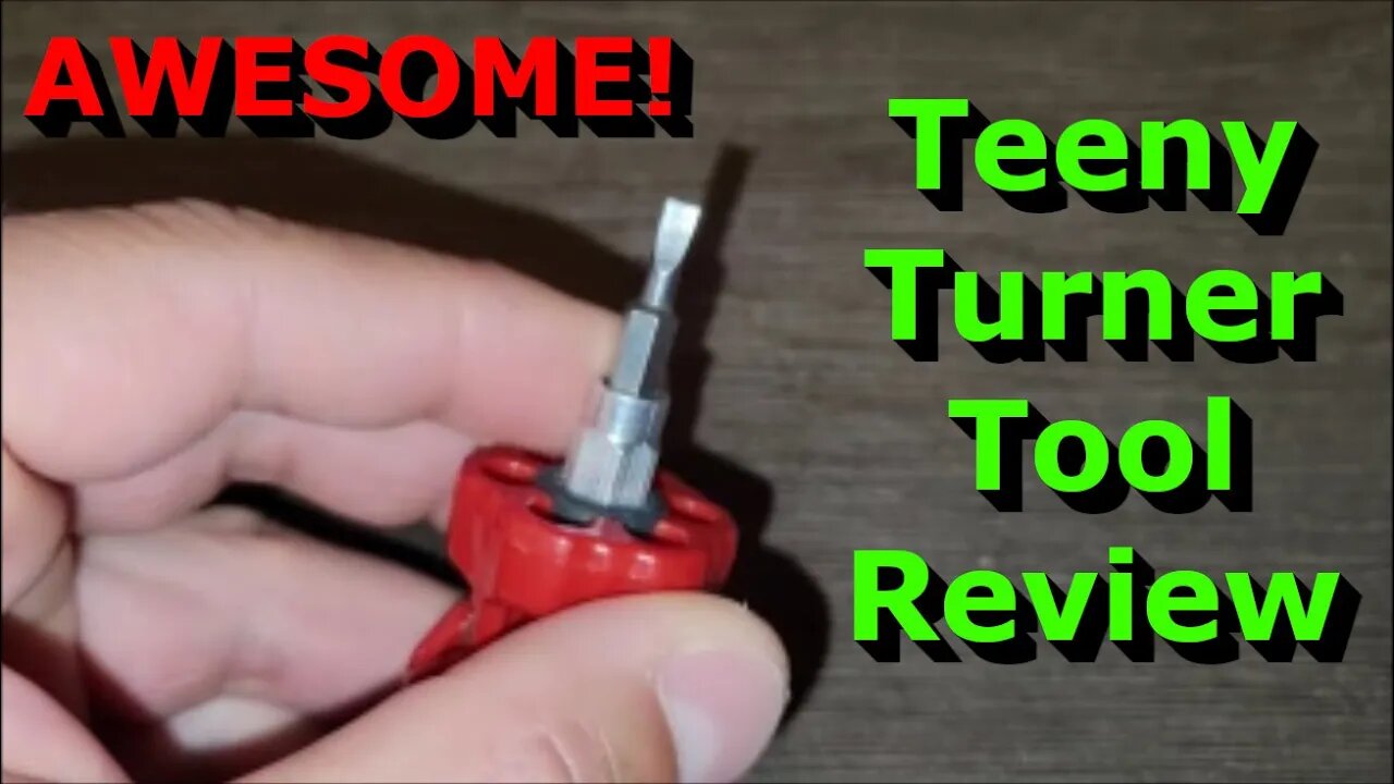 Teeny Turner Screwdriver Review - Is this the BEST screwdriver ?