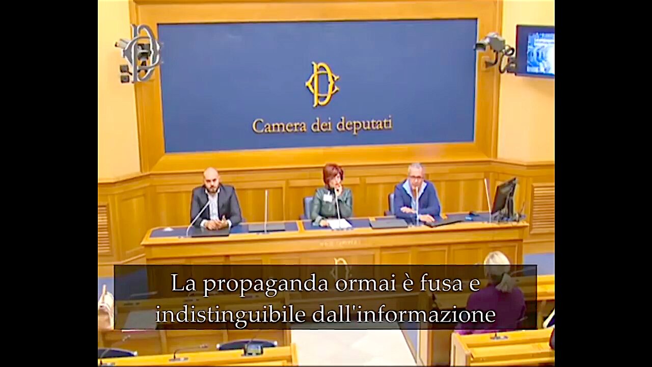 CENSURA E PENSIERO UNICO (Marcello Pamio - Camera dei Deputati)