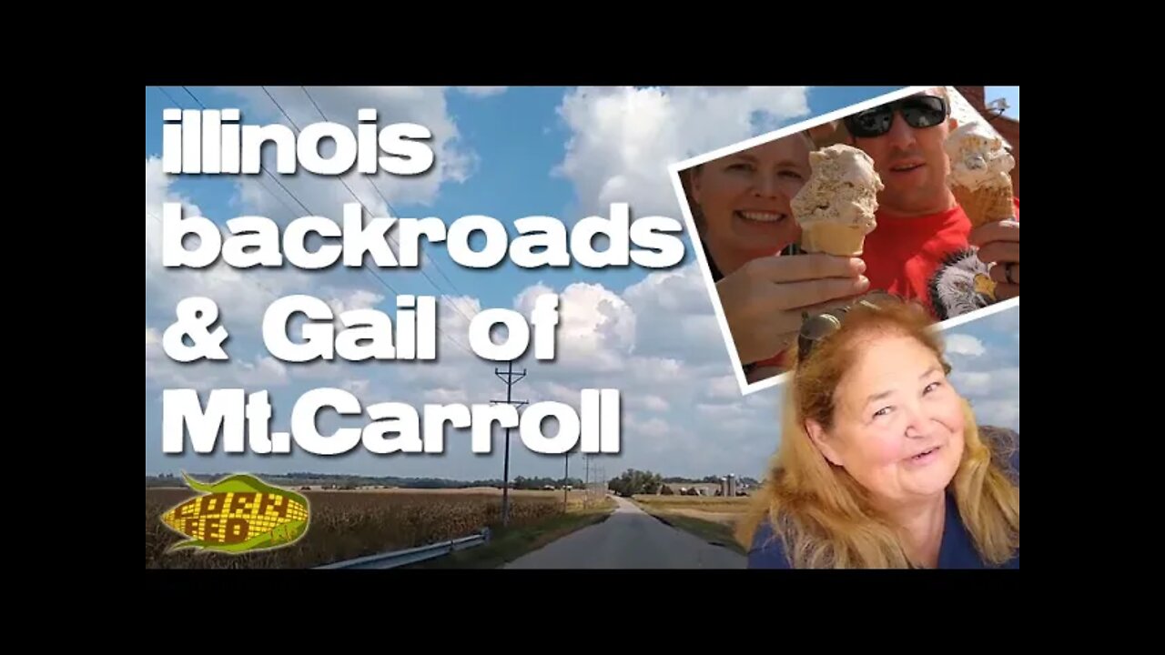 Driving Western Illinois and meeting Gail from Mount Carroll. Meet the Midwest Episode 6.