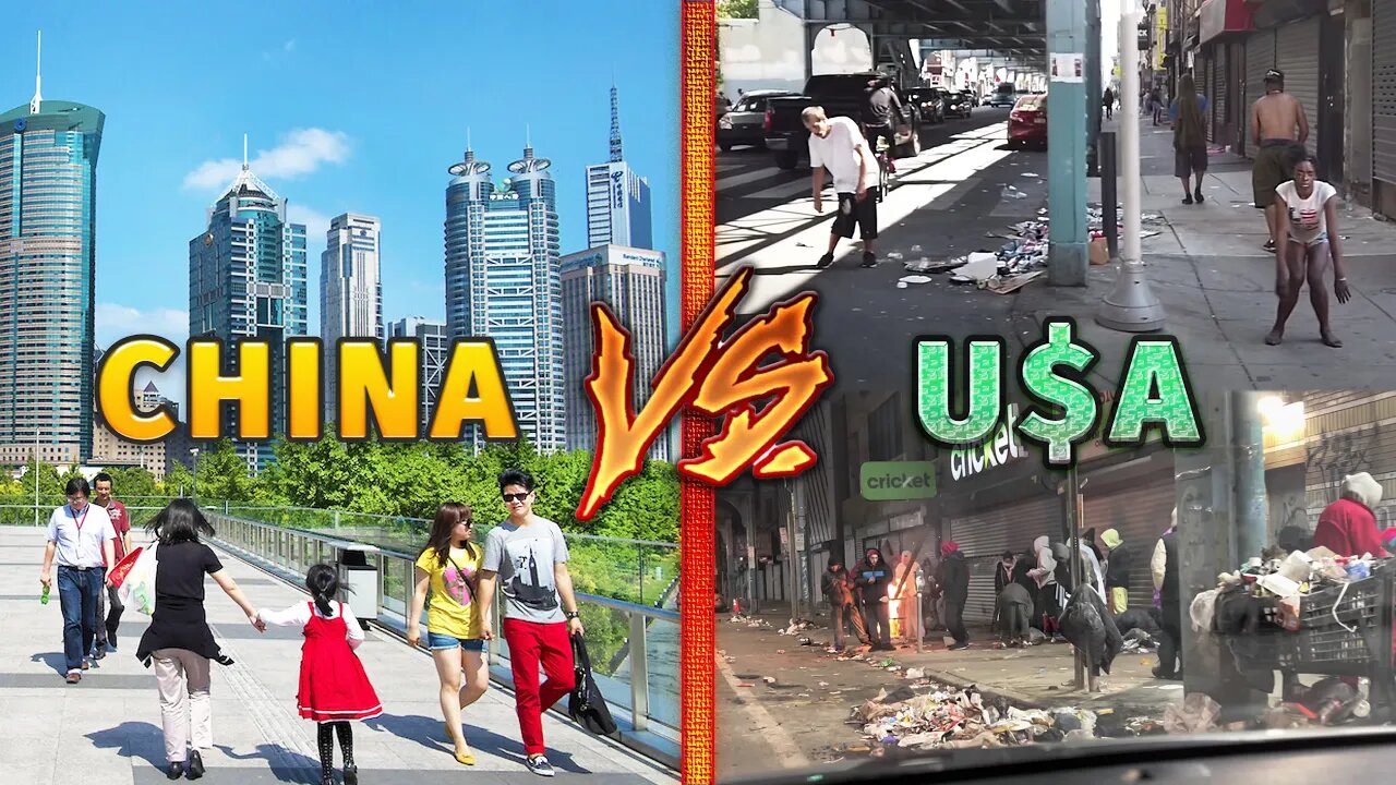 Living in China vs Living in America - This is truly shocking... 🇨🇳 中国vs美国。。。我震惊了