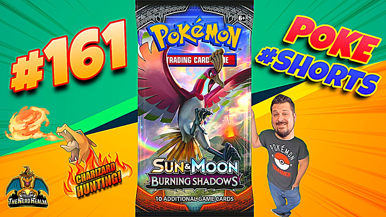 Poke #Shorts #161 | Burning Shadows | Charizard Hunting | Pokemon Cards Opening